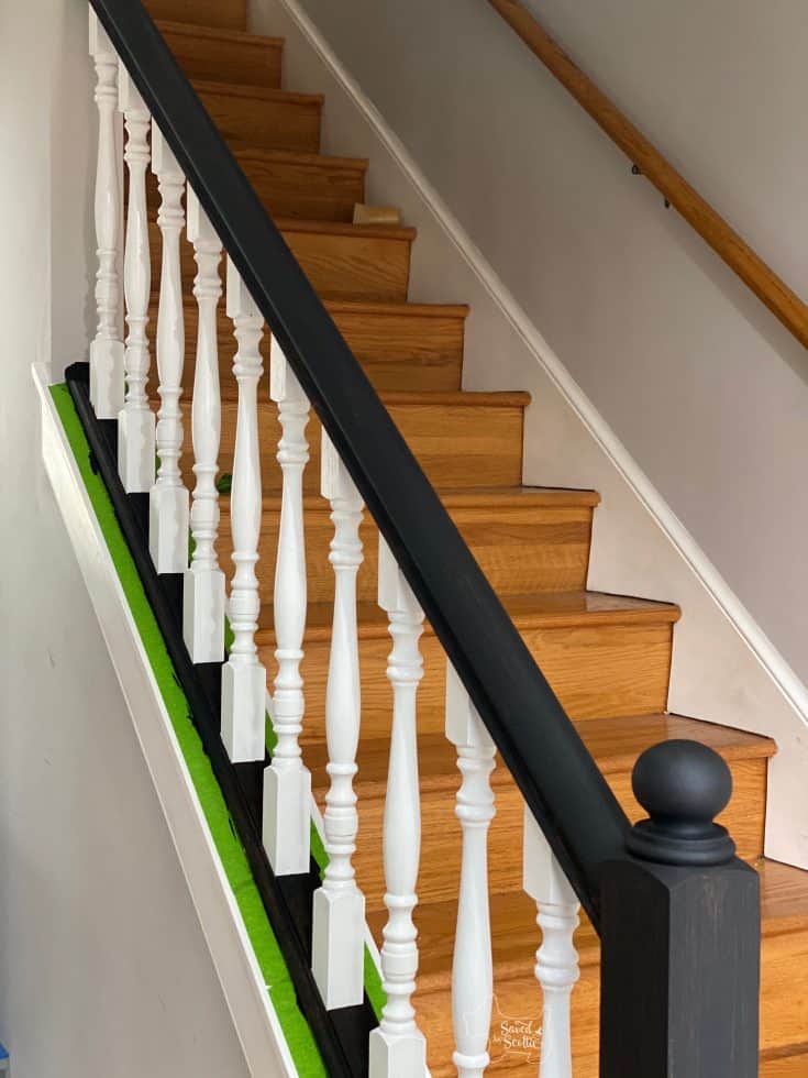 Painted Stair Railings Saved by Scottie